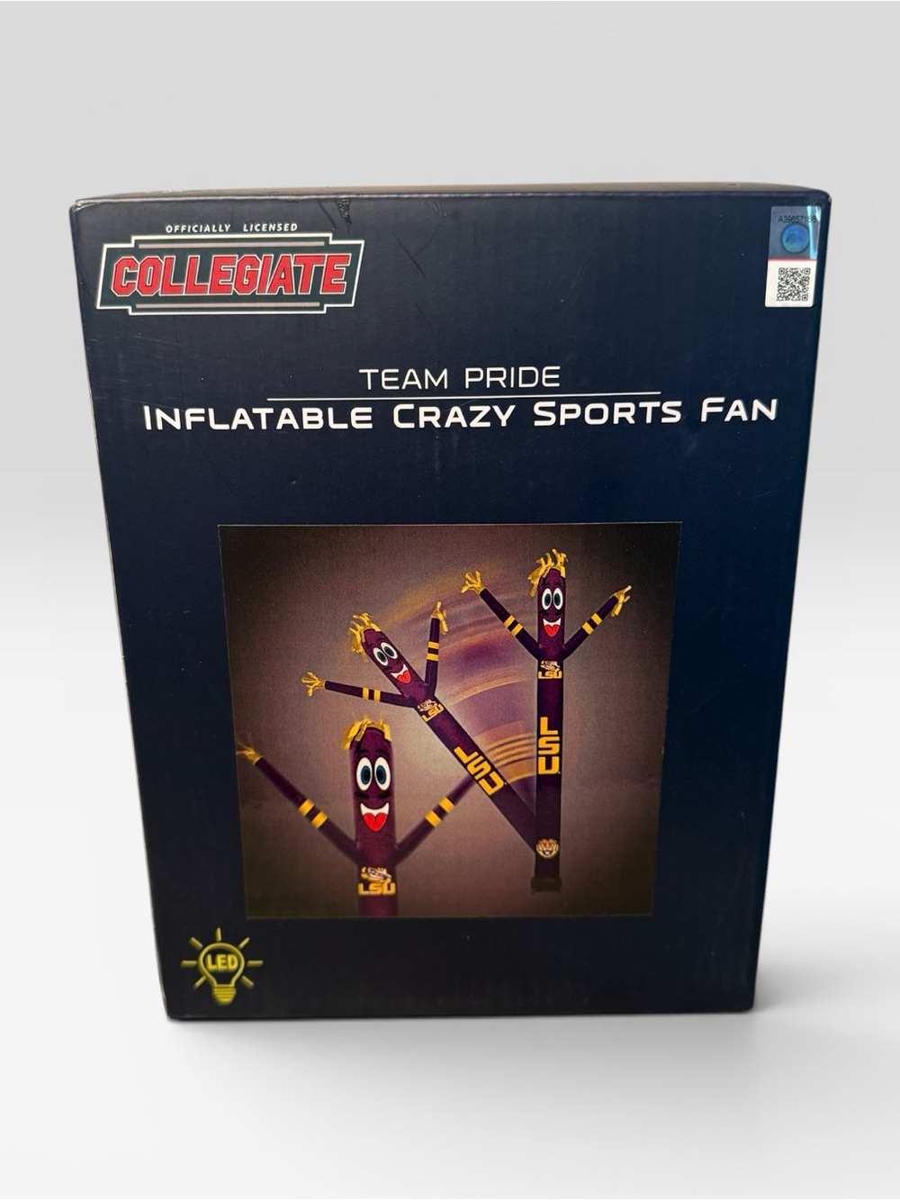 LSU Tigers Inflatable Crazy Sports Fan Tube Man Inflatable LED light - Picture 2 of 11